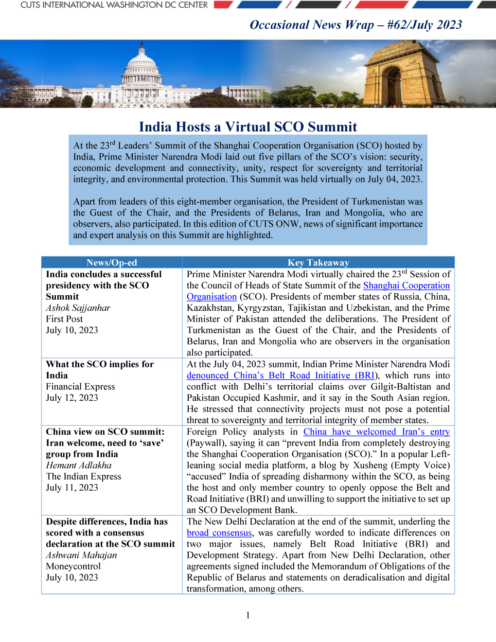 Occasional News Wrap #62